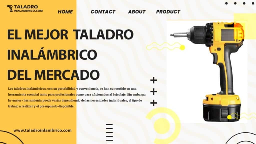 Mejor Taladro Inalámbrico