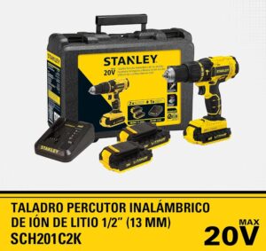 Taladro Inalámbrico 20v Stanley